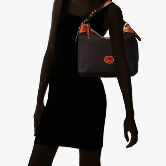 Dooney&Bourke Large Erica Nylon Hobo - Picture 5 of 14